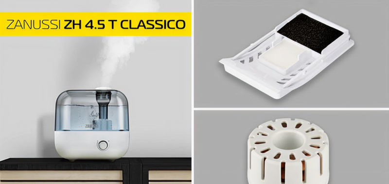 Увлажнитель ультразвуковой Zanussi ZH 4.5 T Classico