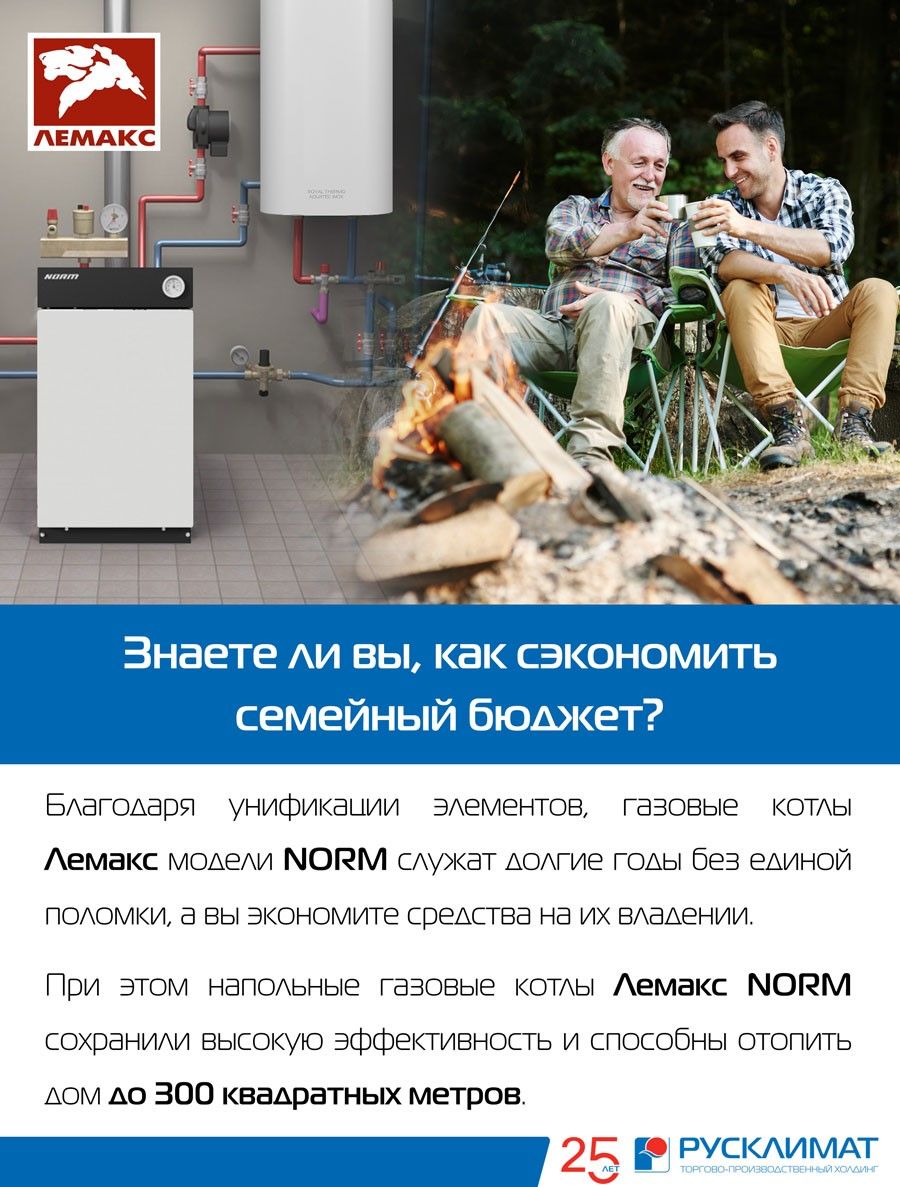 Газовые котлы Лемакс Norm